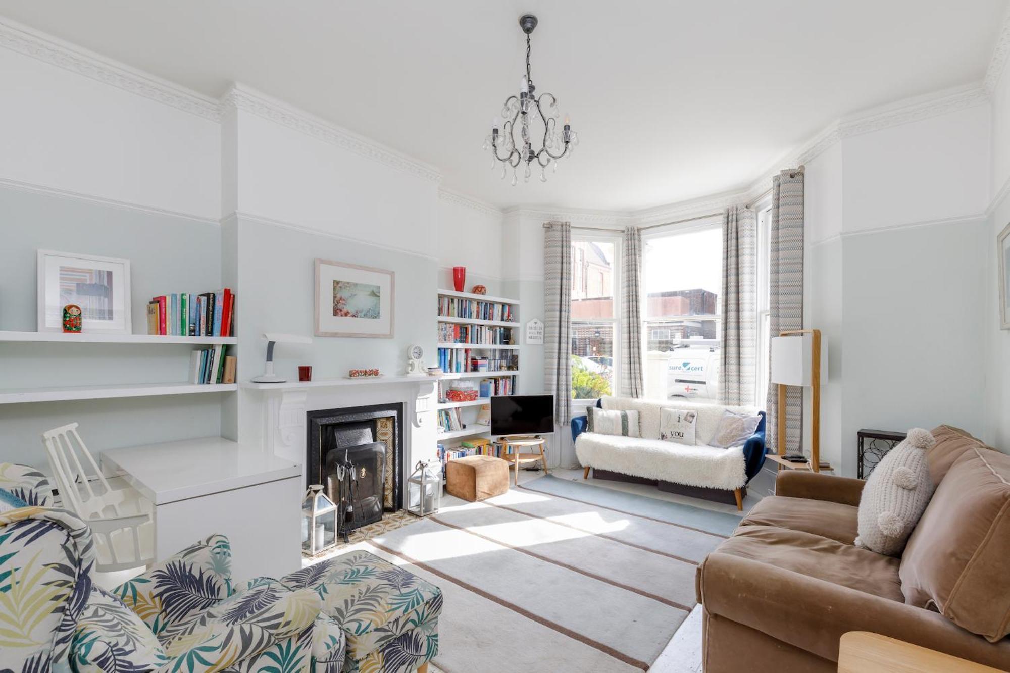 Central Hove Flat W Large Garden المظهر الخارجي الصورة